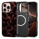 Tech-Protect Lamano Apple iPhone 16 Pro Max hátlap tok, MagSafe, Panther, fekete