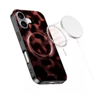   Tech-Protect Lamano Apple iPhone 16 Pro Max hátlap tok, MagSafe, Panther, fekete