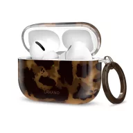   Tech-Protect Lamano AirPods Pro 3 tok karabinerrel, Panther, párduc minta
