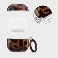   Tech-Protect Lamano Airpods 5 / Airpods 4 tok karabinerrel, Panther, párduc minta