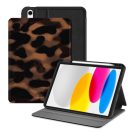 Tech-Protect Lamano Apple iPad Air 11 (2025 / 2024) / Air 5 / 4 mappa tok, Panther, párduc minta