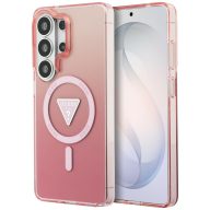   Guess IML Gradient Triangle Samsung Galaxy S26 Ultra mágneses tok, MagSafe, rózsaszín