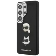   Karl Lagerfeld Saffiano Double Heads Metal Samsung Galaxy S26 Ultra tok, fekete