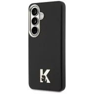   Karl Lagerfeld K Metal Logo Samsung Galaxy S26 mágneses tok, MagSafe, fekete