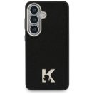 Karl Lagerfeld K Metal Logo Samsung Galaxy S26 mágneses tok, MagSafe, fekete