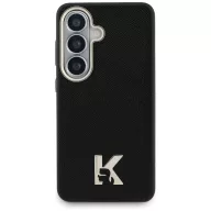   Karl Lagerfeld K Metal Logo Samsung Galaxy S26 mágneses tok, MagSafe, fekete