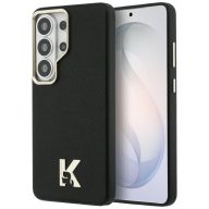   Karl Lagerfeld K Metal Logo Samsung Galaxy S26 Ultra mágneses tok, MagSafe, fekete