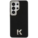 Karl Lagerfeld K Metal Logo Samsung Galaxy S26 Ultra mágneses tok, MagSafe, fekete
