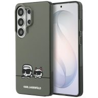   Karl Lagerfeld IML Peekaboo Karl&Choupette Samsung Galaxy S26 Ultra MagSafe hátlap tok, fekete