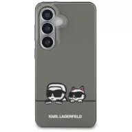   Karl Lagerfeld IML Peekaboo Karl&Choupette Samsung Galaxy S26 mágneses tok, MagSafe, fekete