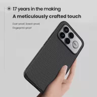   Nillkin Super Frosted PRO Xiaomi Poco F8 Ultra műanyag hátlap tok, fekete