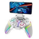 iPega 9666BH vezeték nélküli Gamepad / kontroller Android/iOS/PS3/PS4/PC/N-Switch kompatibilis, fehér