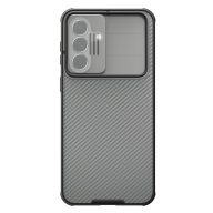   Nillkin CamShield PRO Hard Samsung Galaxy A37 műanyag hátlap tok, átlátszó-fekete