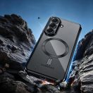 Tech-Protect MagFlex Samsung Galaxy A37 hátlap tok, MagSafe, átlátszó-fekete (fényes)