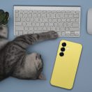 2mm Samsung Galaxy A37 szilikon tok, sárga