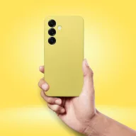 2mm Samsung Galaxy A37 szilikon tok, sárga