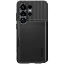 Spigen Slim Armor CS Samsung Galaxy S26 Ultra tok, kártyatartó, MagSafe Black, fekete