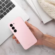 Cloud Skin Samsung Galaxy A57 szilikon tok, rózsaszín