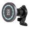 OBAL:ME MagNetix Aura Wireless mágneses autós tartó / töltő szellőzőrácsba, 15W, fekete