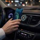 OBAL:ME MagNetix Aura Wireless mágneses autós tartó / töltő szellőzőrácsba, 15W, fekete