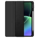 Tech-Protect SC Pen Hybrid Xiaomi Pad 8 / Pad 8 Pro / Pad 7 Pro / Pad 7 oldalra nyíló, kitámasztható mappa tok, fekete
