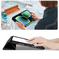   Tech-Protect SC Pen Hybrid Xiaomi Pad 8 / Pad 8 Pro / Pad 7 Pro / Pad 7 oldalra nyíló, kitámasztható mappa tok, fekete