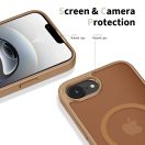 Tech-Protect Basicmag Apple iPhone 17e / iPhone 16e mágneses tok, MagSafe, barna