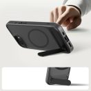 Tech-Protect Magcrack Apple iPhone 17e / iPhone 16e mágneses tok kitámasztóval, MagSafe, fekete