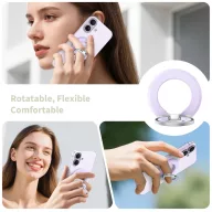   Tech-Protect MMR500 mágneses telefon tartó gyűrű, MagSafe, lila-ezüst