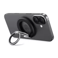   Tech-Protect MMR500 mágneses telefon tartó gyűrű, MagSafe, fekete-ezüst