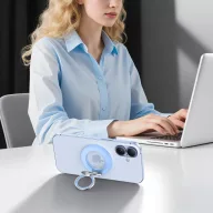   Tech-Protect MMR500 mágneses telefon tartó gyűrű, MagSafe, világoskék-ezüst