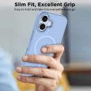 Tech-Protect Magmat Apple iPhone 17 hátlap tok, MagSafe, Matt, világoskék