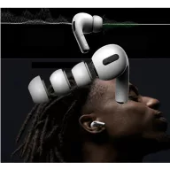   Tech-Protect Apple Airpods Pro 3 gumiharang csomag, fehér (3db)