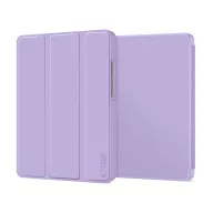  Tech-Protect Smartcase Samsung Galaxy Tab A11 / Tab A9 oldalra nyíló, kitámasztható mappa tok, lila