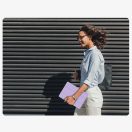 Tech-Protect Smartcase Samsung Galaxy Tab A11 / Tab A9 oldalra nyíló, kitámasztható mappa tok, lila