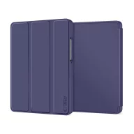   Tech-Protect Smartcase Samsung Galaxy Tab A11 / Tab A9 oldalra nyíló, kitámasztható mappa tok, kék