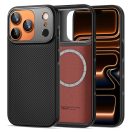 Tech-Protect Kevlar Aramid CC Apple iPhone 17 MagSafe tok, Carbon minta, fekete