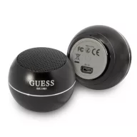   Guess Mini kompakt, hordozható bluetooth hangszóró, 3W, fekete