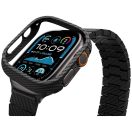 Pitaka Air Apple Watch Ultra 1 / 2 / 3 (49mm) tok, carbon minta, fekete-szürke