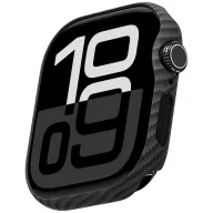   Pitaka Air Apple Watch 11 / 10 42mm tok, carbon minta, fekete-szürke