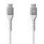 Spigen EB10010CCA USB-C-USB-C töltő- és adatkábel, fehér, 100W, 1m, fehér