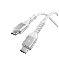   Spigen EB10010CCA USB-C-USB-C töltő- és adatkábel, 100W, 1m, fehér