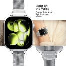 Spigen WBM4 Apple Watch 11 / 10 / 9 / 8 / SE (40 / 41 / 42mm), szíj, ezüst