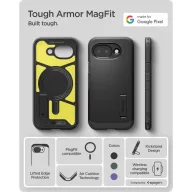   Spigen Tough Armor MagFit Google Pixel 10a tok, MagSafe, Black, fekete