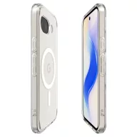   Spigen Ultra Hybrid Mag Google Pixel 10a tok, Crystal Clear, MagSafe, átlátszó