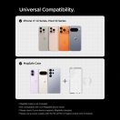 Spigen EV15MAQ Essential mágneses autós tartó szellőzőrácsba, MagSafe, Qi2, 15W, fekete