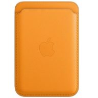   Apple iPhone Leather Wallet mágneses gyári bőr kártyatartó, MagSafe, narancs MHLP3ZE/A