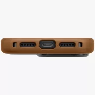   Uniq Heldro Pro Apple iPhone 17 Pro Max mágneses tok tartóval, kameravédő kerettel, MagSafe, barna