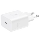 Samsung USB-C gyári hálózati töltő, 45W, fehér (EP-T4511NWE)