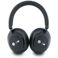   BMW M Carbon Metal Logo vezeték nélküli bluetooth fejhallgató prémium tokkal, ENC, fekete